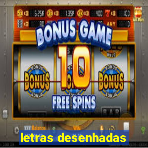 letras desenhadas